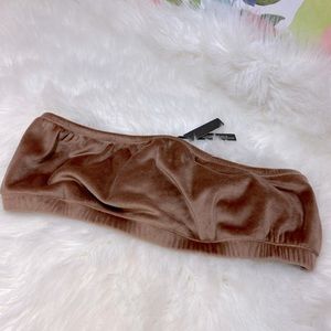 Skims Velvet Gold Bandeau Bra Top Size 2XL